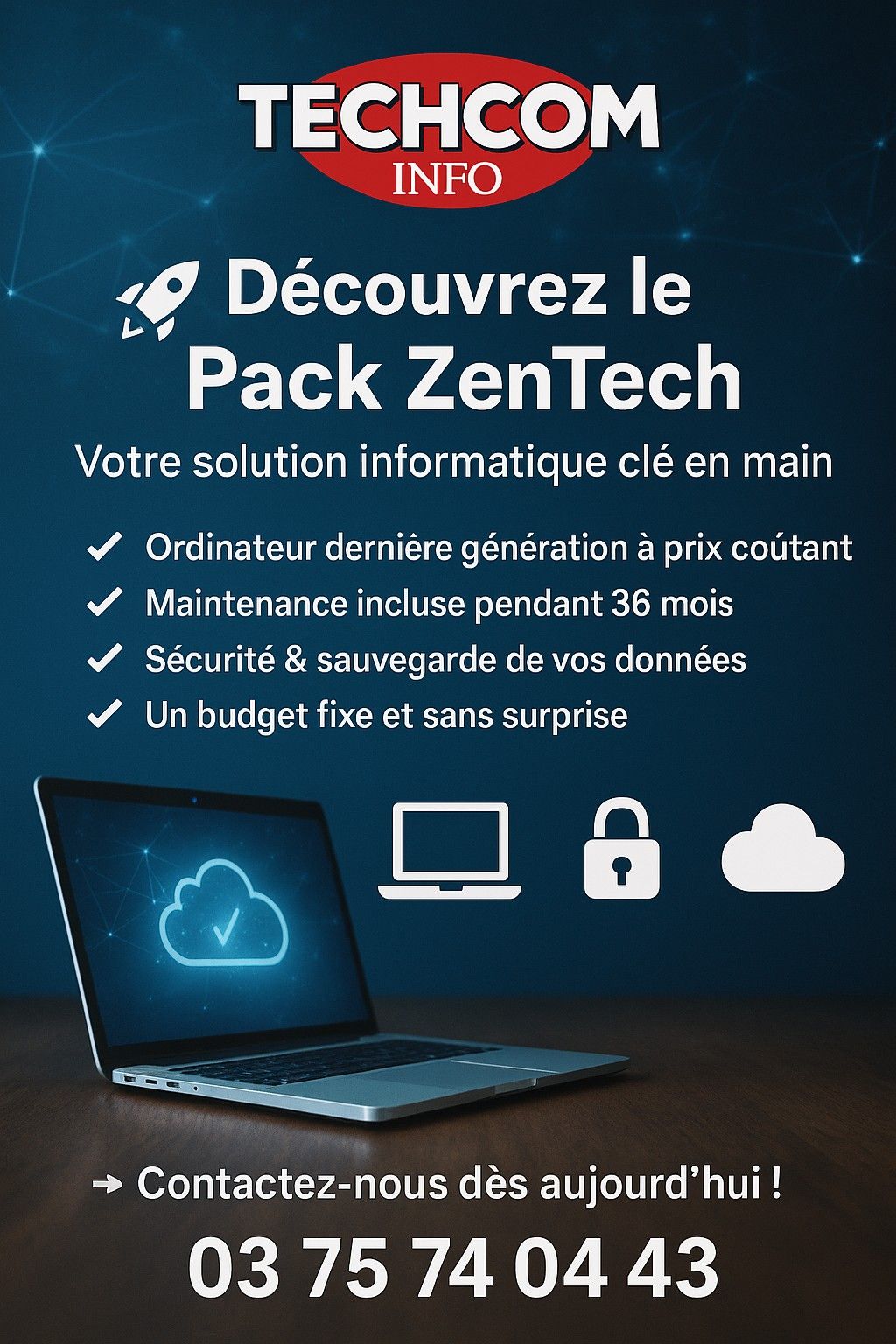 Pack ZenTech – L’informatique en toute sérénité